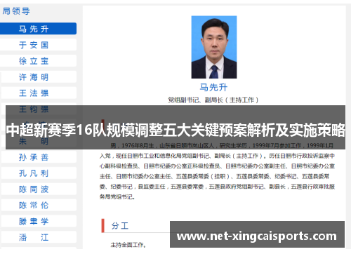 中超新赛季16队规模调整五大关键预案解析及实施策略